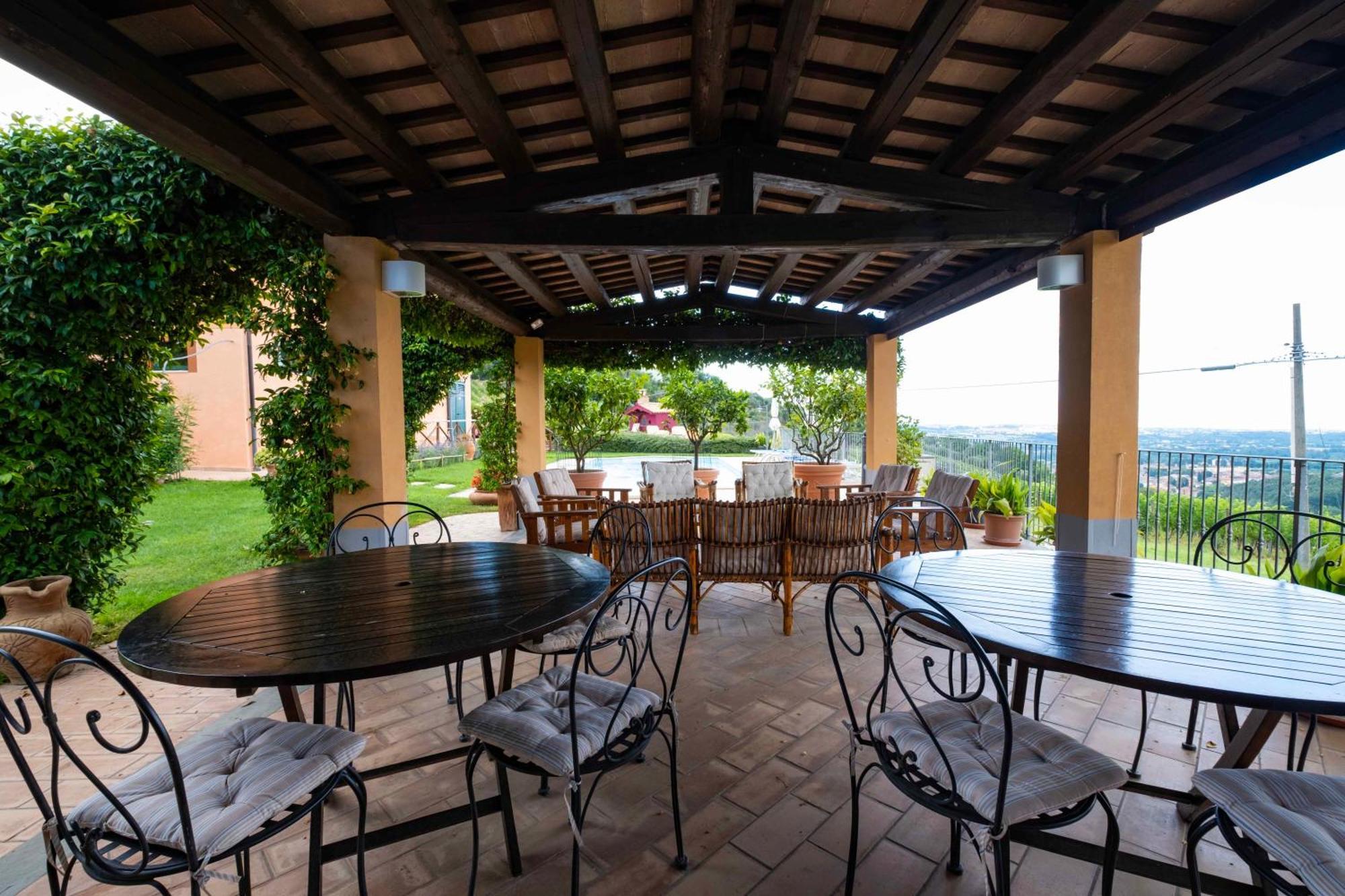 Villa Poggio Montali Monte Roberto Exterior foto