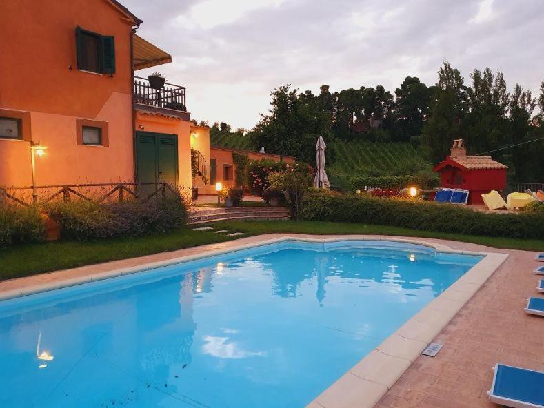 Villa Poggio Montali Monte Roberto Exterior foto